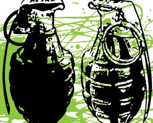 Image of grenades painting