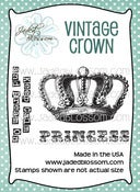 Image of Vintage Crown (2x3) ~ Peachy