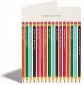 Image of Congratulations Pencils Card 