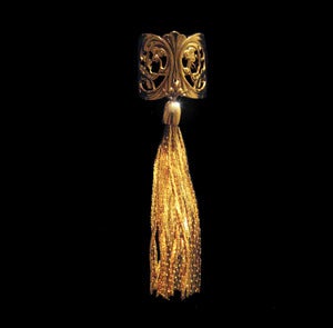 Image of Tassled Lace Cuff