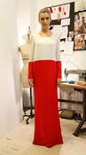 Image of COLOR BLOCK GOWN 