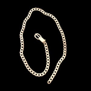 Image of Matte White Belt Buckle Bracelet