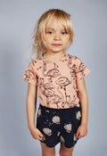 Image of MINI RODINI flamingo s/s tee, pink