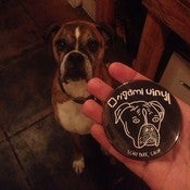 Image of Origami Vinyl 3" Button (Nathan Bell Design)