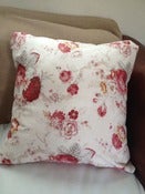 Image of Rustic Shabby Roses Pillow