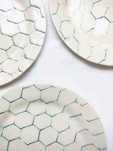 Image of Reserved: Four Chicken Wire Plates for Alison and Aaron