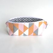 Image of pencil pouch - modern peach