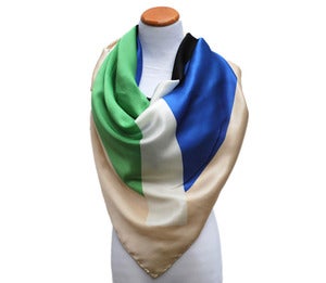 Image of Oversized Silk Scarf