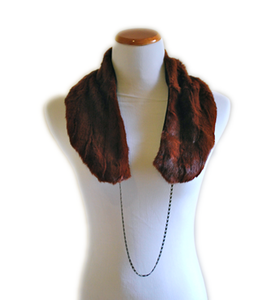 Image of Reclaimed Fur Stole, Mink