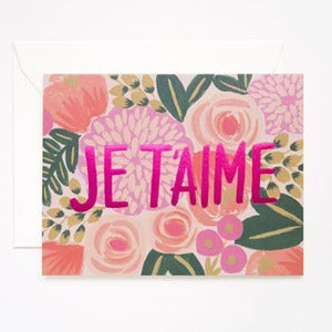 Image of Felicitación Je t´aime