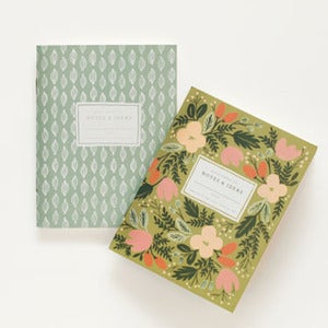 Image of 2 libretas - Floral
