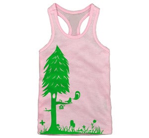 Image of Song Bird Tank Pink