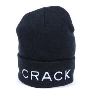 Image of Crack Beanie (Black)