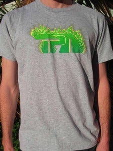 Image of Ecozoic logo T-shirt, heather grey