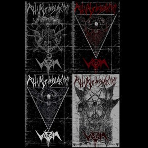 Image of VON-Ritual of The Black Mass LA & NY 2012 11x17 Posters (4PK) (Ltd Ed 15)