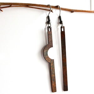 Image of Dangle Notch Earring