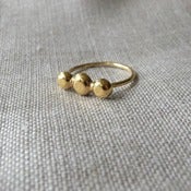 Image of nonpareil bar ring