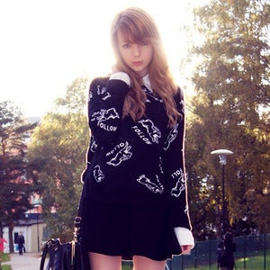 Image of FOLLOW knitted jersey
