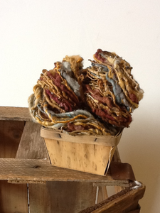 Image of mountain creek. handspun yarn.