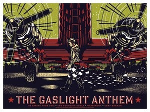 Image of The Gaslight Anthem - US Spring Tour 2013 - Plane