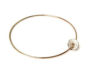 Image of Puka Shell Bangle Bracelet