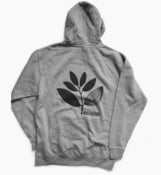 Image of Magenta "Big Plant" Pullover Hoody