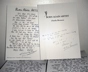 Image of Born Again Artist - Charles Bronson Book