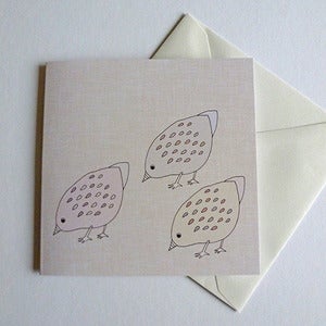 Image of Little Chicks Greeting Card