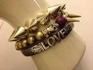 Image of {Love} Wrist Stack