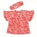 Image of Gift Iroka top and Hairband set in Mitsi Pink
