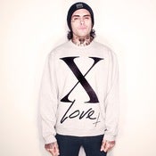 Image of X LOVE Grey Crew Neck