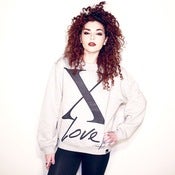 Image of X LOVE - Uni Sex Grey Crew Neck