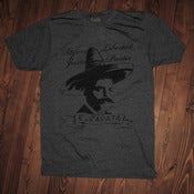 Image of Zapata | Tee| Heather Charcoal