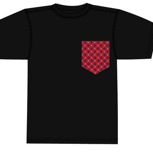 Image of Skulls- Pocket tee- Amerrica