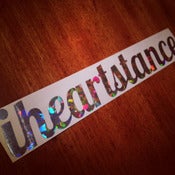 Image of *NEW* iheartstance *RAINBOW* confetti sparkle decal