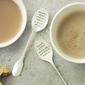 Image of Personalised Cuppa Teaspoon Set
