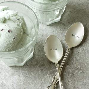 Image of "Yours" & "Mine" Spoon Set
