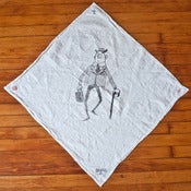 Image of Flour Sack Shop Rag - Black