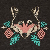 Image of Wolf Deep V-Neck | 100% Cotton