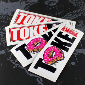Image of Toke - Vinyl Stickers