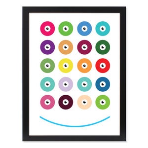 Image of "ALL EYES ON YOU" PRINT