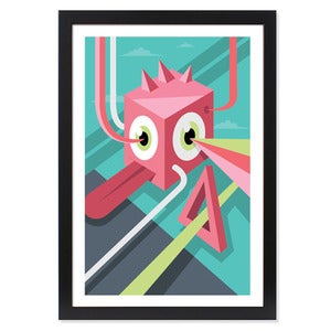Image of "ROAD BLOCK" PRINT
