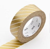 Image of Gold Stripe Washi Tape