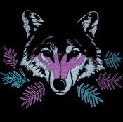 Image of Wolf V-Neck | 100% Cotton