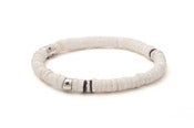 Image of Herren Armband Reef Muscheln und Sterling Silber / Men’s bracelet Reef shells and Sterling Silver