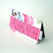 Image of checkbook cover - gypsy caravan 