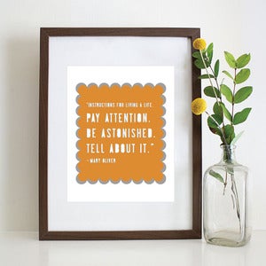 Image of "Instructions" 8x10 Archival Print