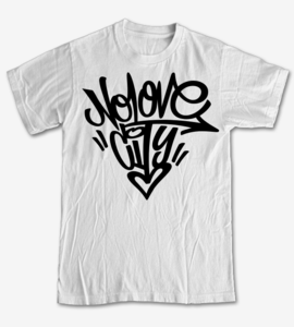 Image of Graffiti Logo (White)