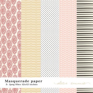 Image of Masquerade Paper Pack