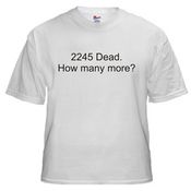 Image of 2245 Dead.  How Many More?